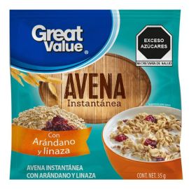 Avenas Instantáneas Arándanos y Linaza