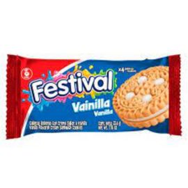 Galletas Festival de vainilla (paquete de 4 unidades)