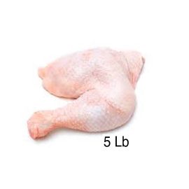 Paquete de 5 Libras de cuartos de pollo