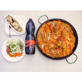 Paella Marinera (con refresco)