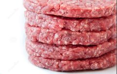 Pack de 5 hamburguesas de cerdo