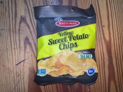 Chips de boniatos fritos 35 gr