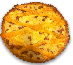 Tarta de Jamon y Queso (20x20cm)