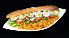 Sandwich vegetariano 