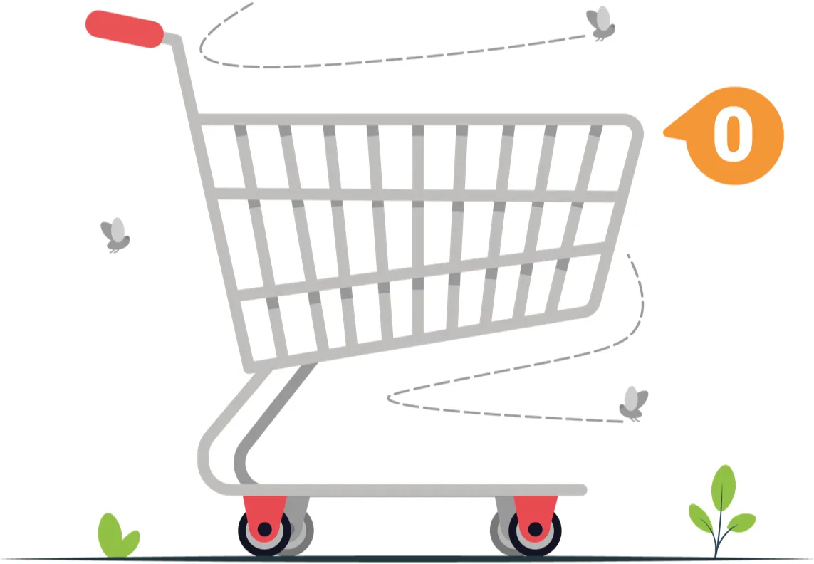 empty cart